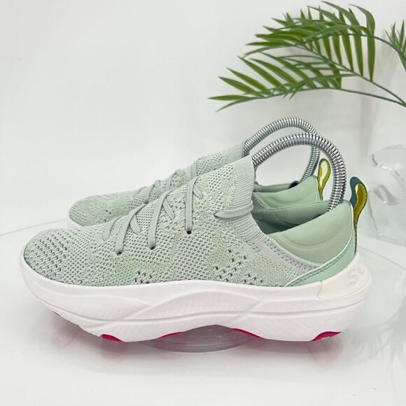 Sorel Explorer Blitz Stride Women's Size 6 Green White Lace Up Sneakers Shoes - Picture 6 of 16